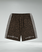 Heavyweight Barbed Leopard Shorts