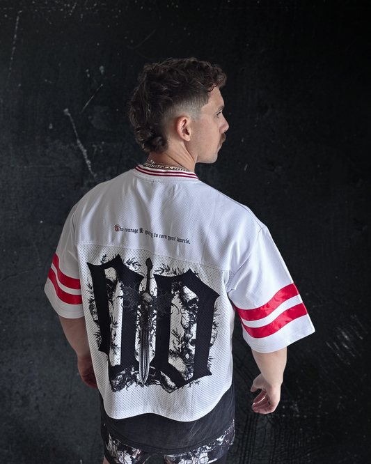 Deathcore cropped boxy jersey