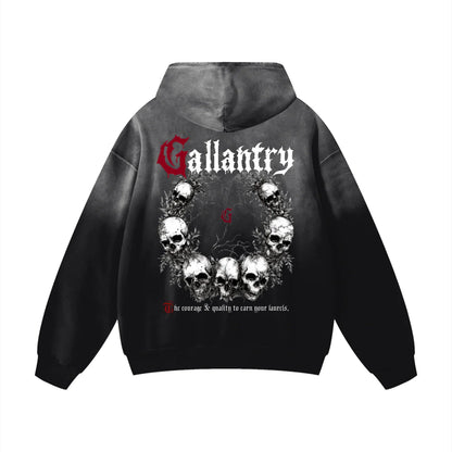 Classic heavyweight sunfaded hoodie - Studio Gallantry