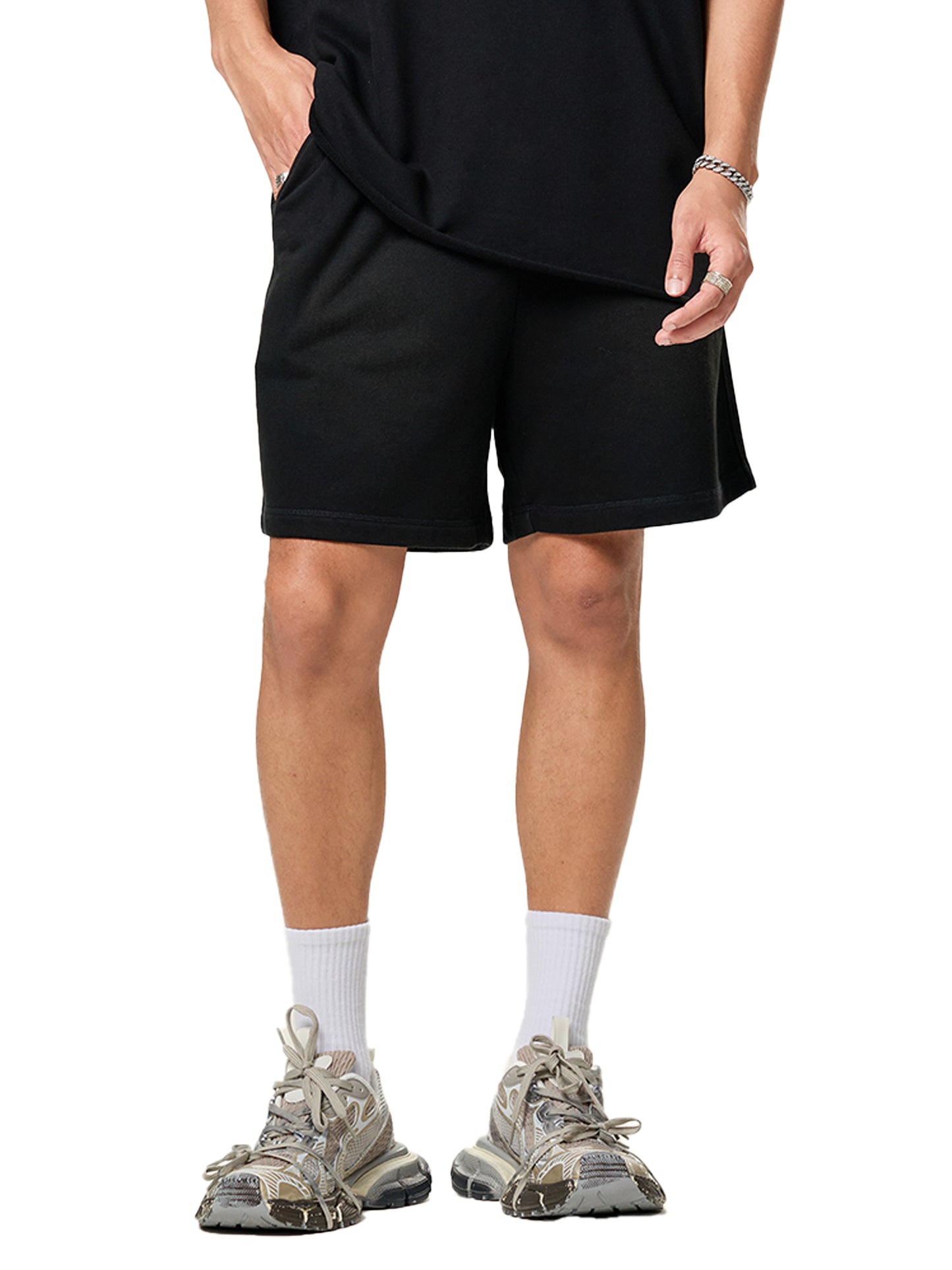Deathcore sunfaded shorts