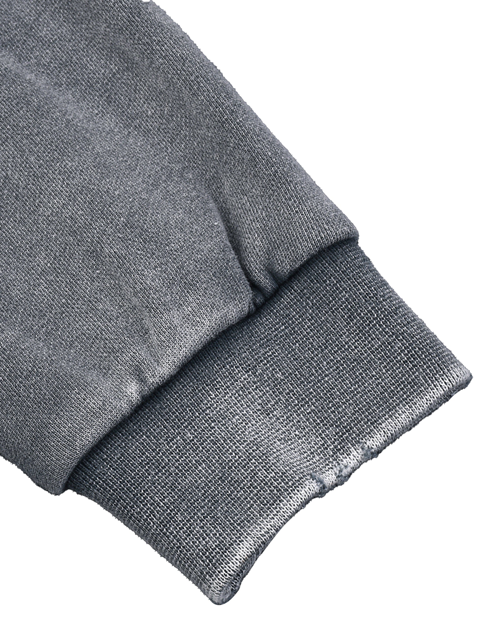 Classic snow washed raw edge cropped sweatshirt - Studio Gallantry