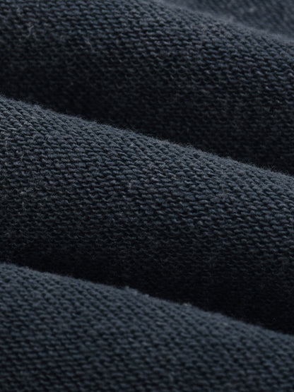 Classic snow washed raw edge cropped sweatshirt - Studio Gallantry