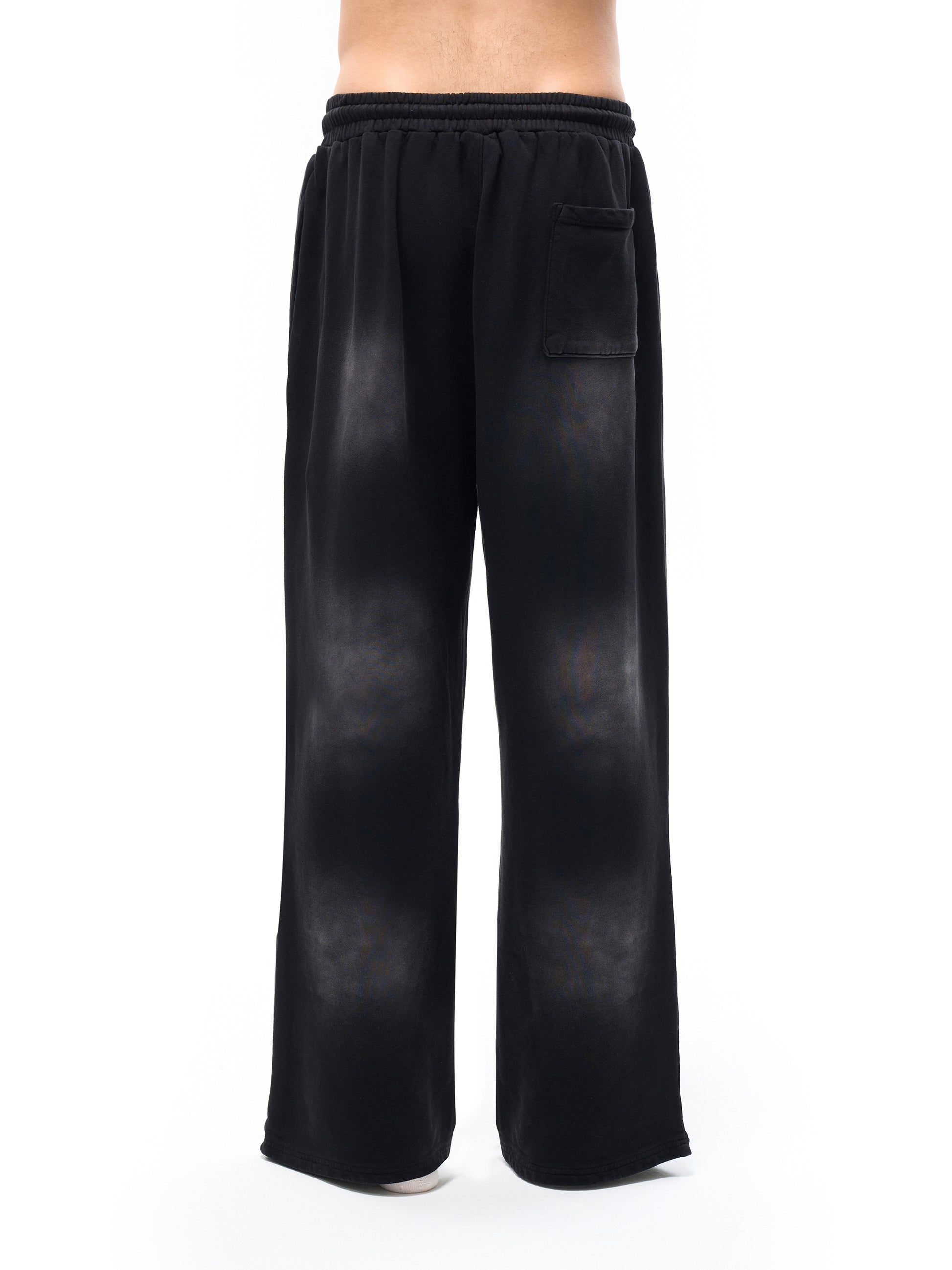 Classic 'barbed sword' faded wash loose fit sweatpants - Studio Gallantry