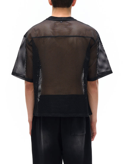 Classic boxy see-through jersey