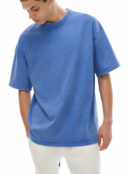 Classic 'More to me than muscles' snow washed wizard t - Studio Gallantry