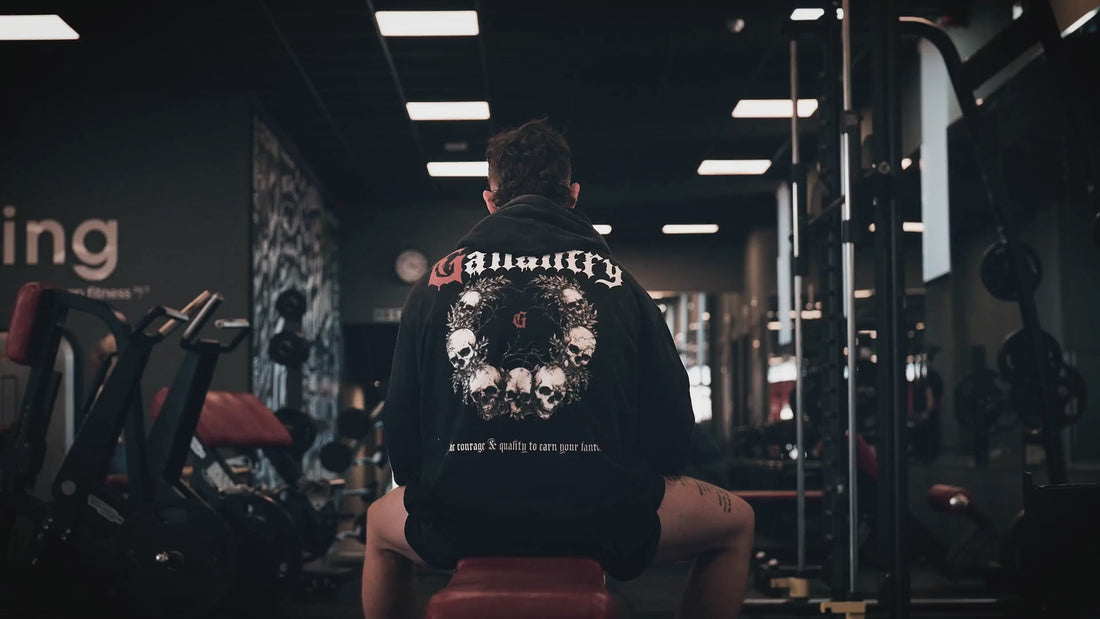 Gallantrys latest video campaign in the gym wearing classic and deathcore pieces for metalheads.